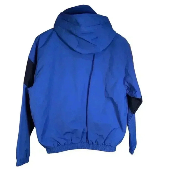 OUTERBANKS Men's Windbreaker Thick Jacket Size Small Blue - Picture 3 of 10
